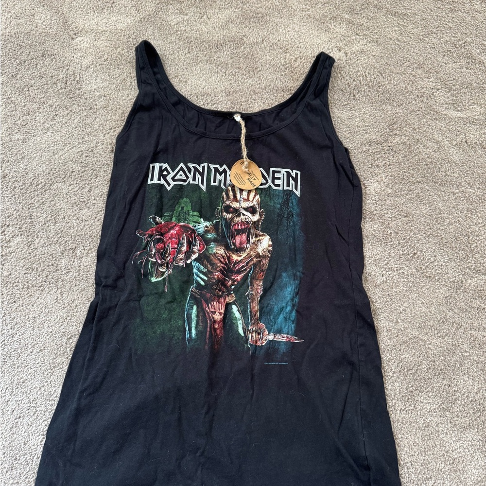 Iron Maiden Black Tank Top
